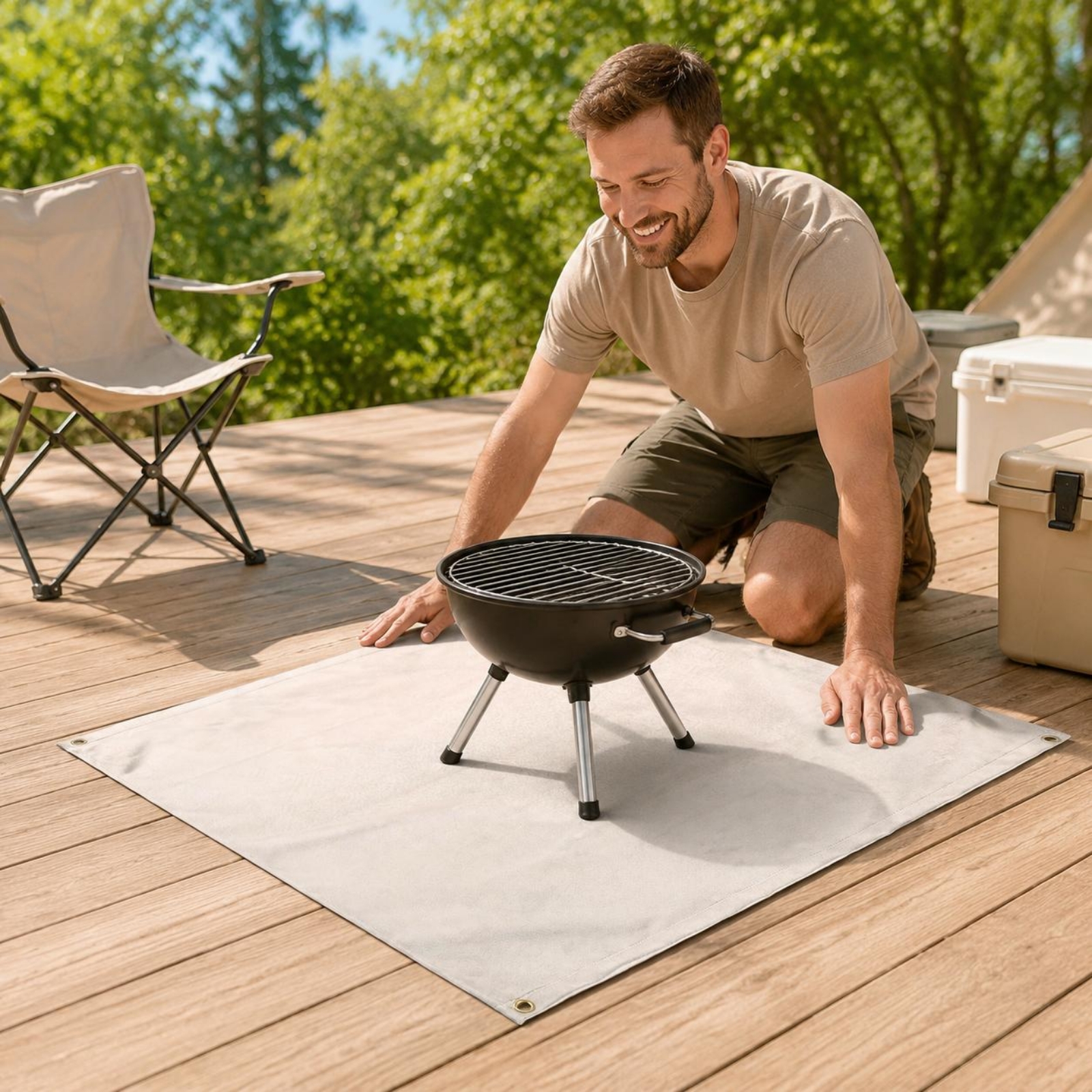 Heat Resistant Mat - Fire Bowl Mat Heat Resistant Fireproof