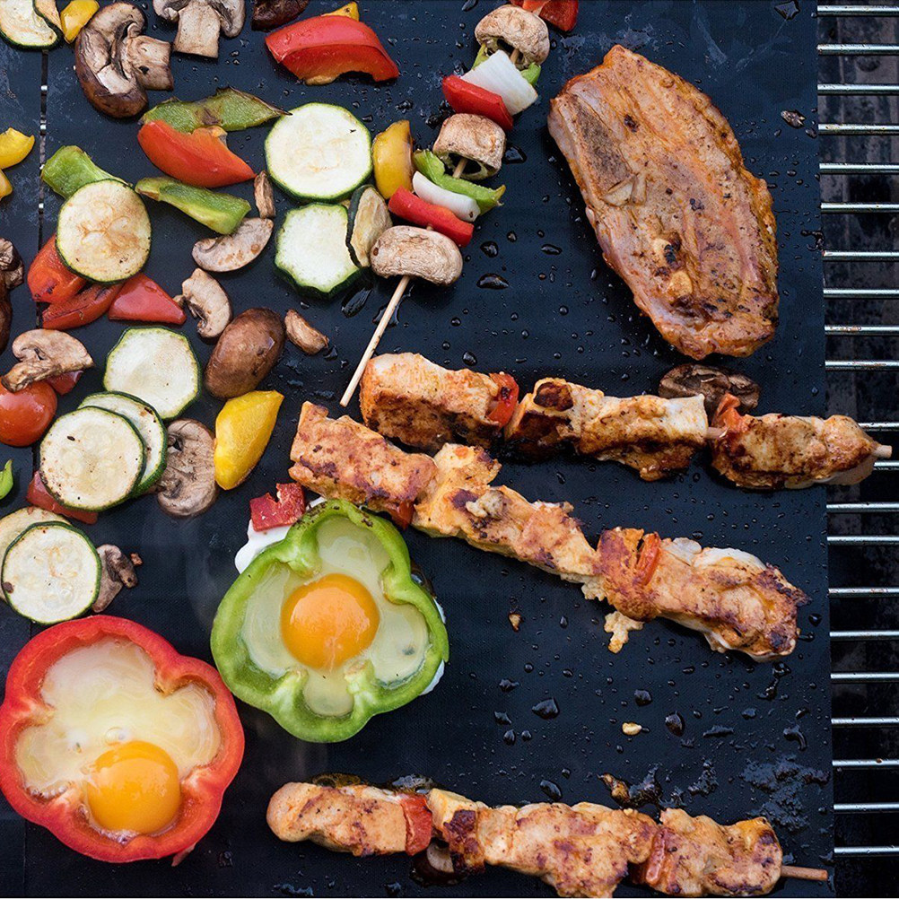 Heat Resistant Mat - Bbq Grill Mat Non-Stick Heat Resistant