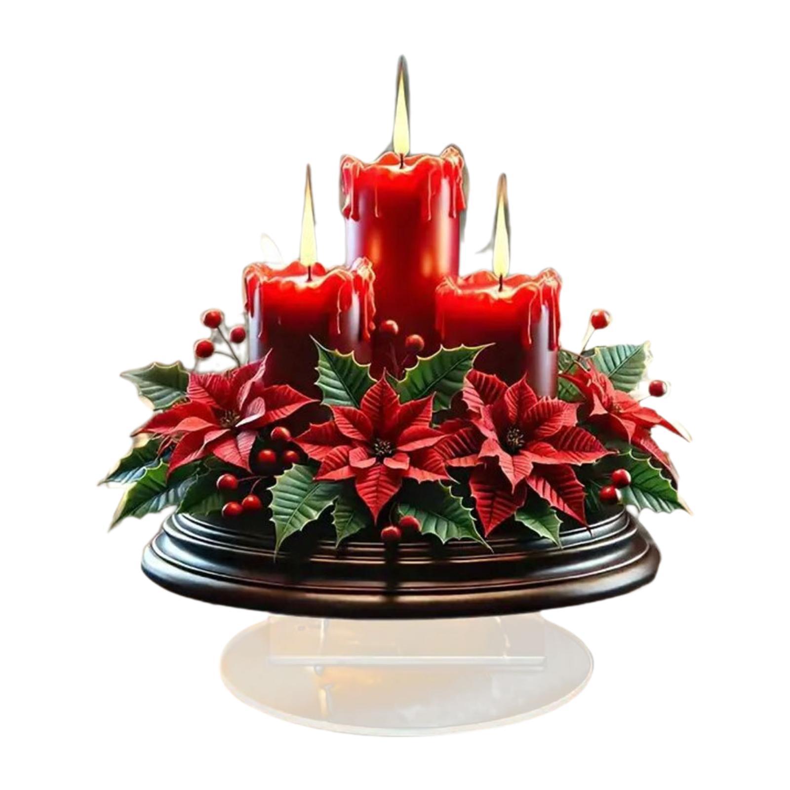 Christmas Decorations Acrylic  - Candle Supplies Europe avaliação e preço