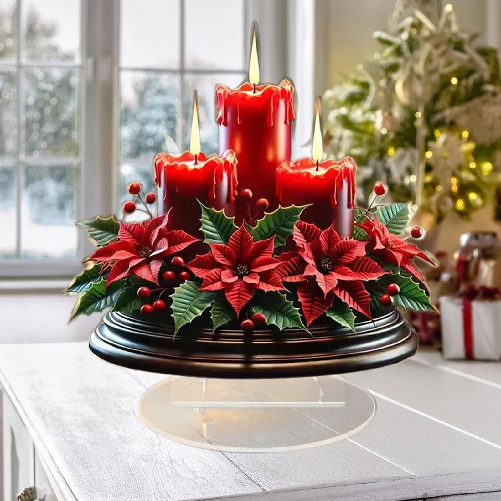 Christmas Decorations Acrylic  - Candle Supplies Europe avaliação e preço
