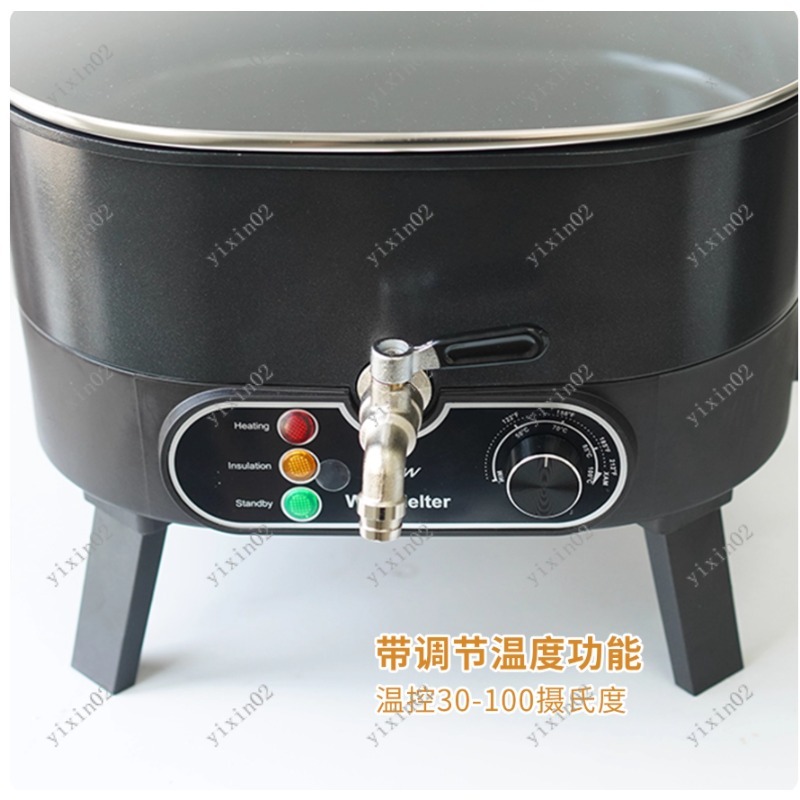 6L Non-stick Electric Wax Melt - Candle Supplies Beeswax avaliação e preço