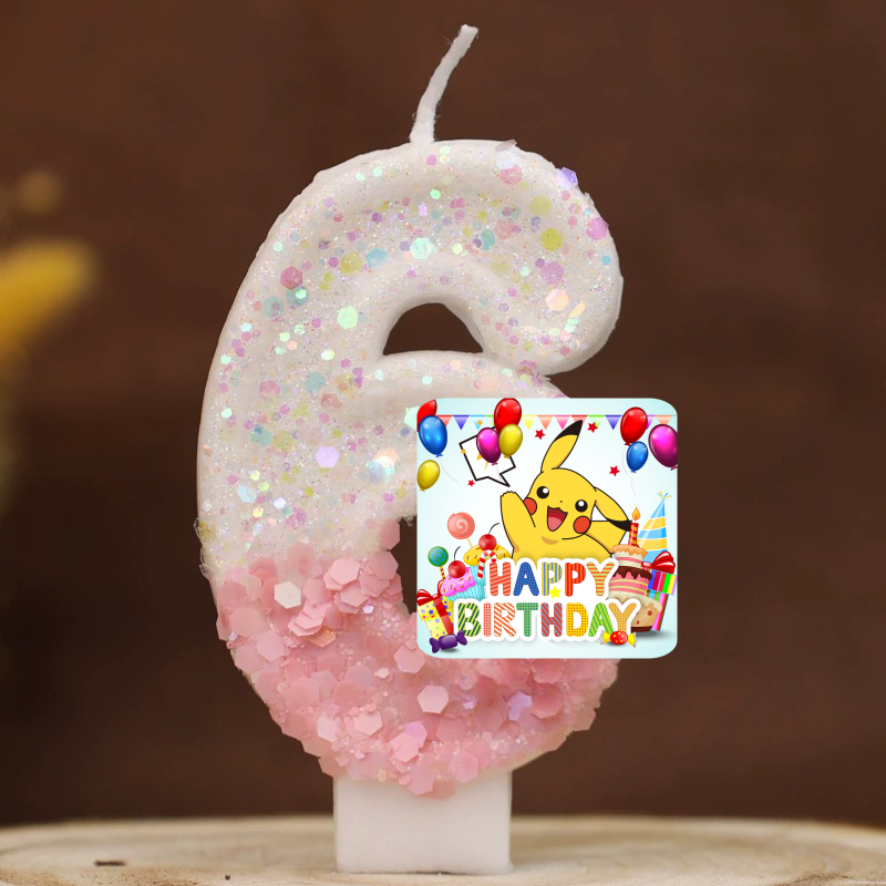Pokemon Monster Pikachu Candle - Zebra Candle Supplies avaliação e preço