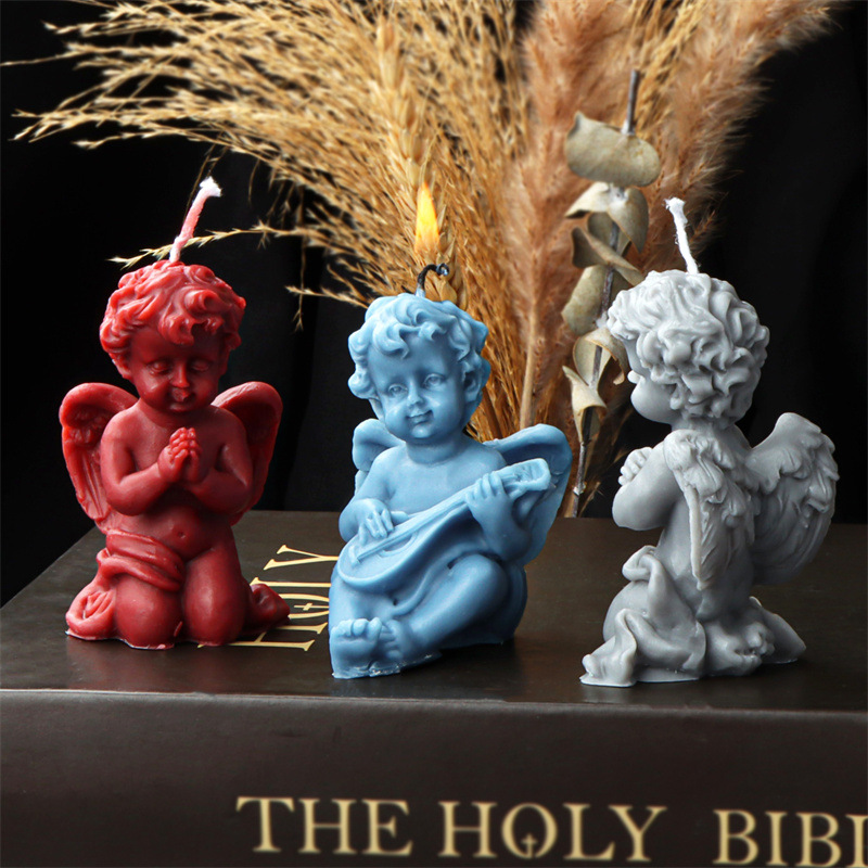 3D Silicone Candle Mold Prayin - Candle Fragrance Supplies avaliação e preço