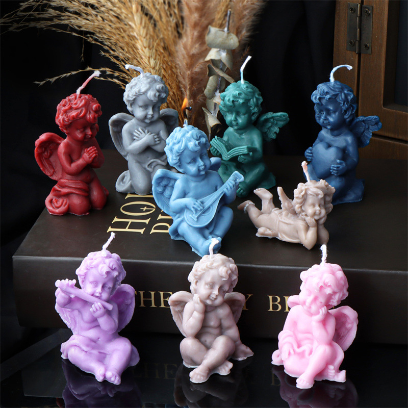3D Silicone Candle Mold Prayin - Candle Fragrance Supplies avaliação e preço