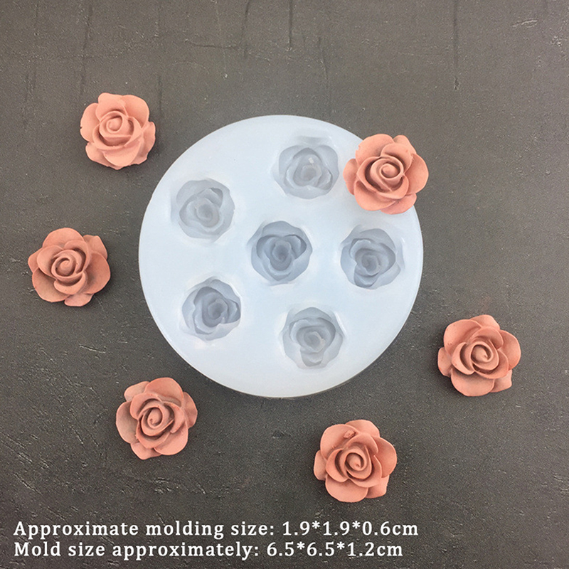 3D Rose Flower Shape Leaf Sili - Candle Making Supplies Kit avaliação e preço