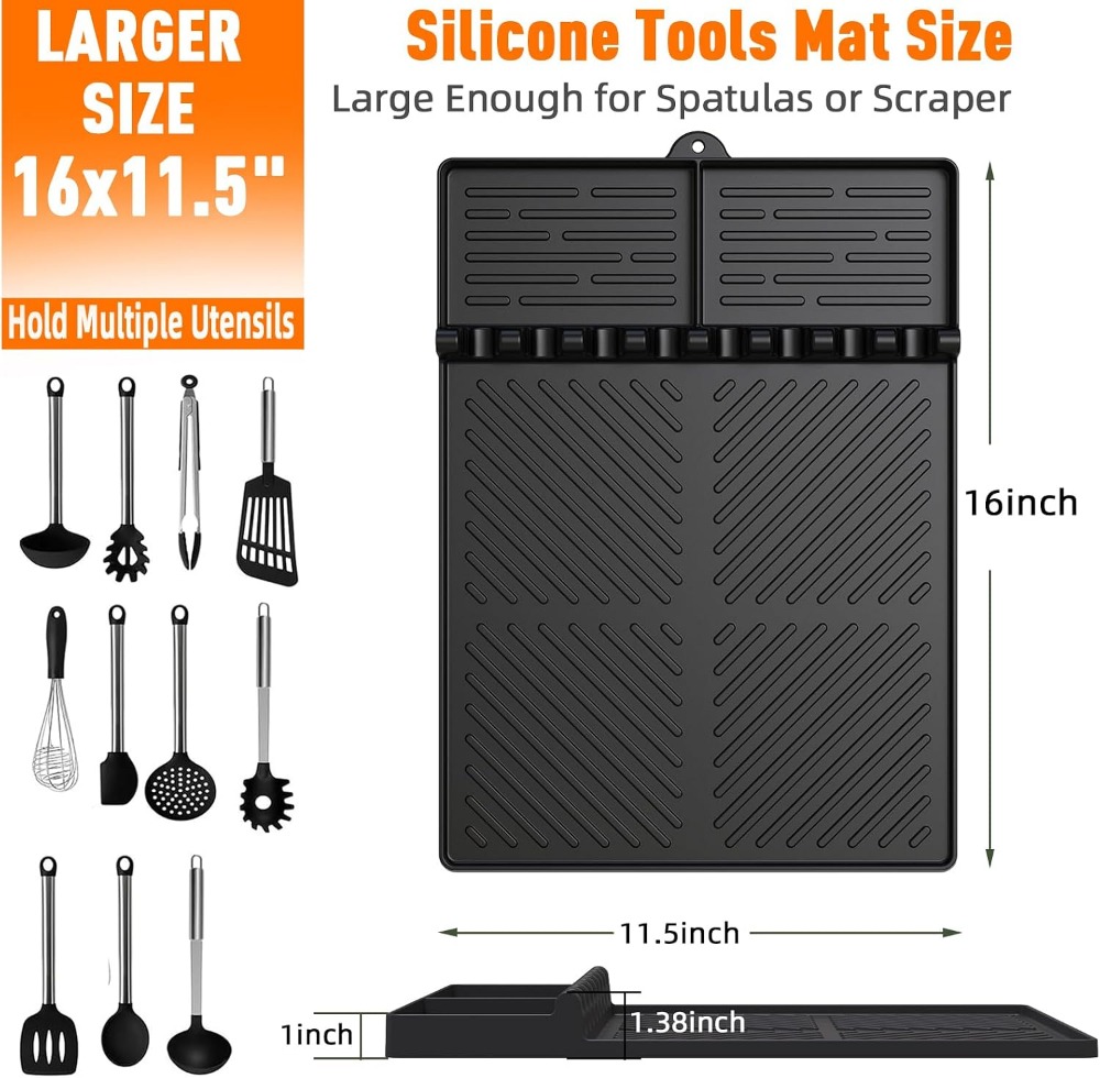 Silicone Grill Mat for Blackst - Heat Resistant Mat avaliação e preço