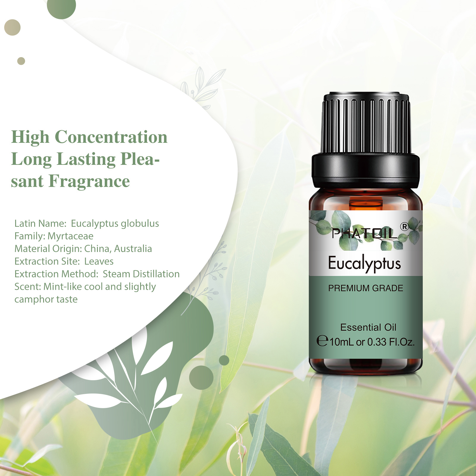 PHATOIL Natural Plant Essentia - Candle Making Supplies Fragrance Oils avaliação e preço