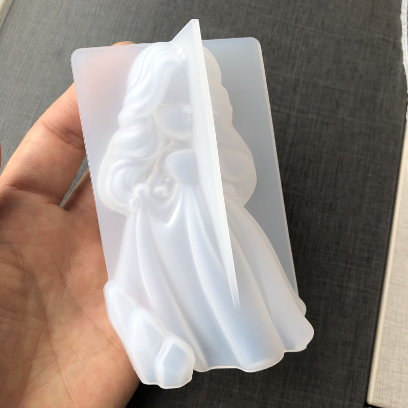 3D Cute Princess Silicone Cand - Candle Making Supplies Kit avaliação e preço