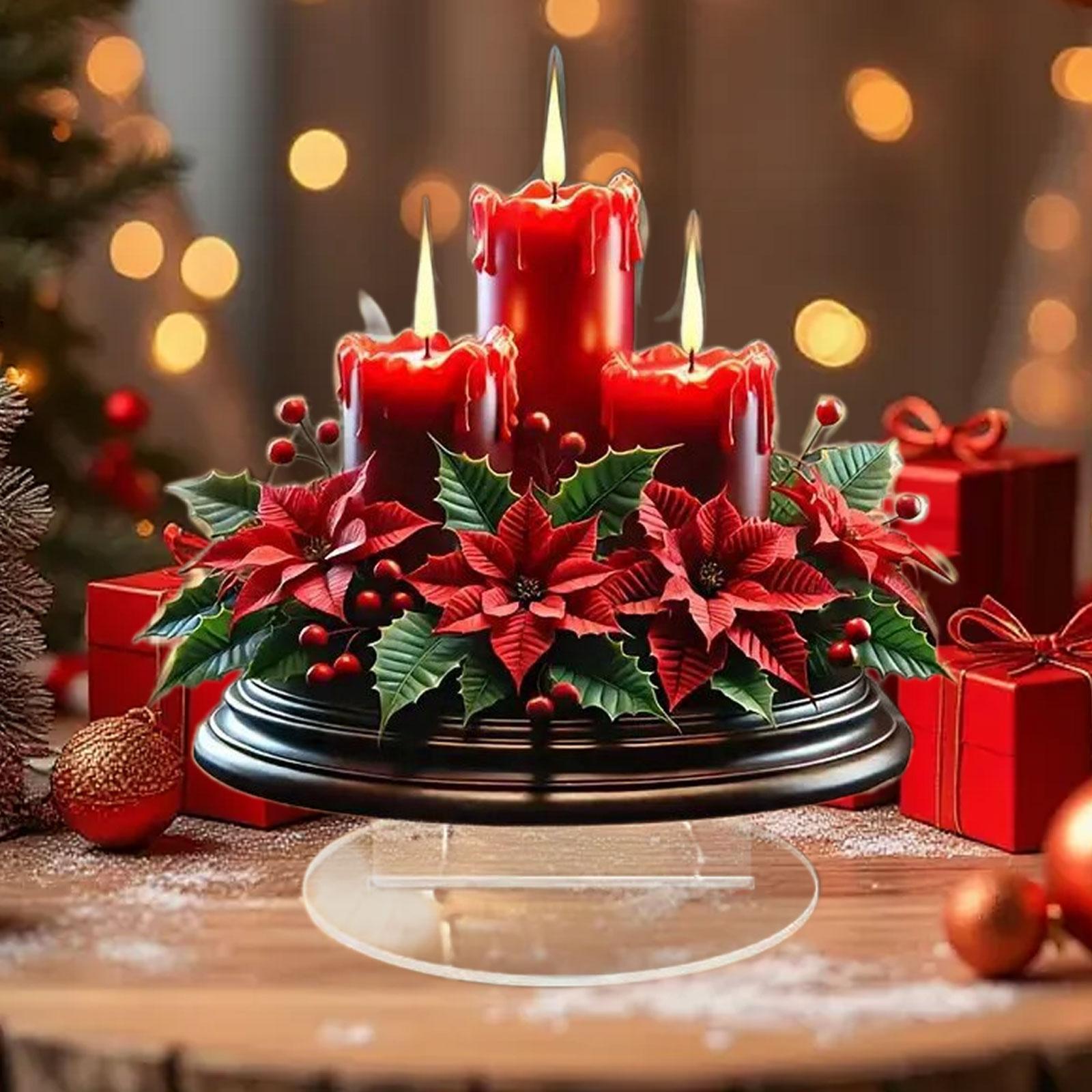 Christmas Decorations Table Ce - Candle Supplies Europe avaliação e preço