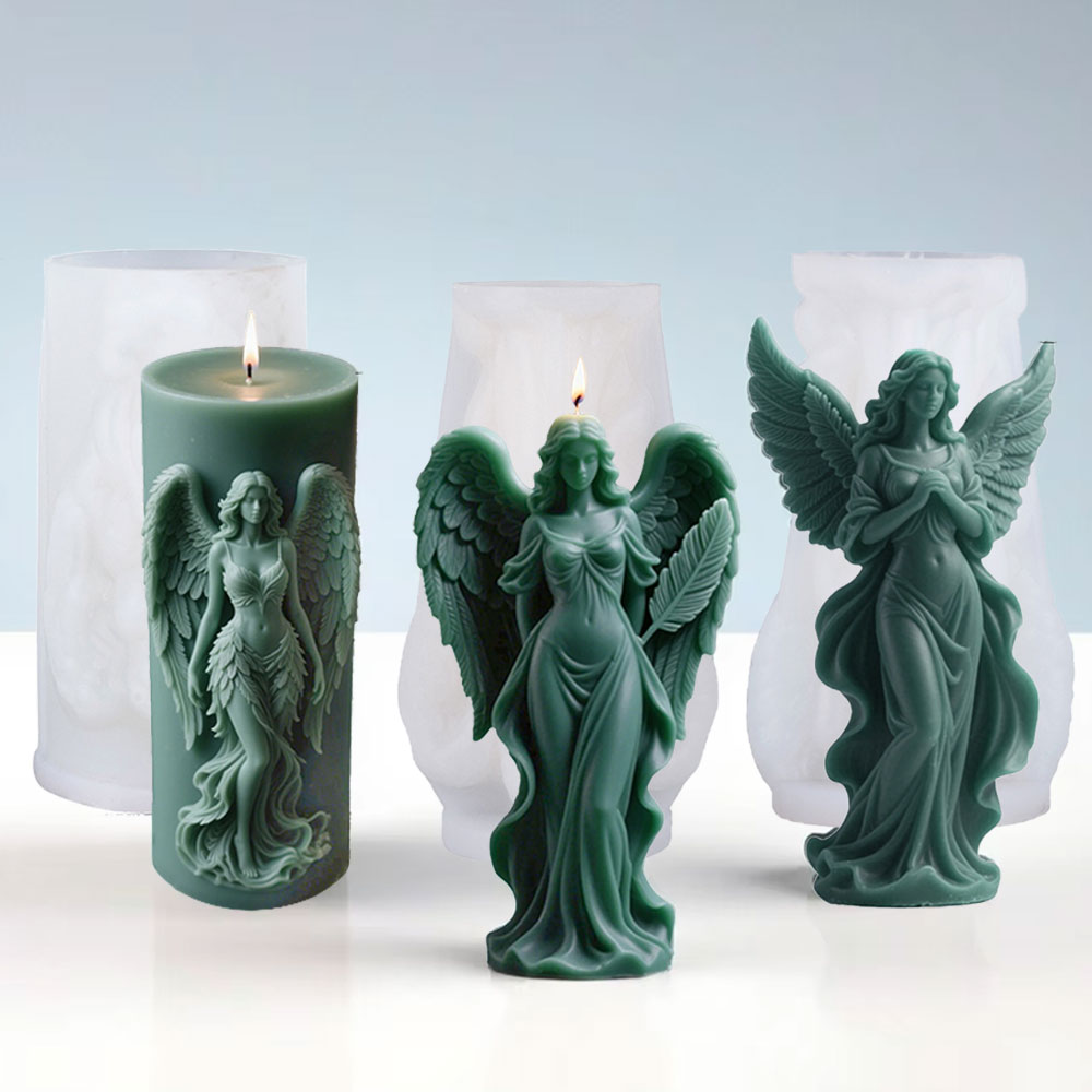 Wings Goddess Scented Silicone - Candle Supplies Shop avaliação e preço