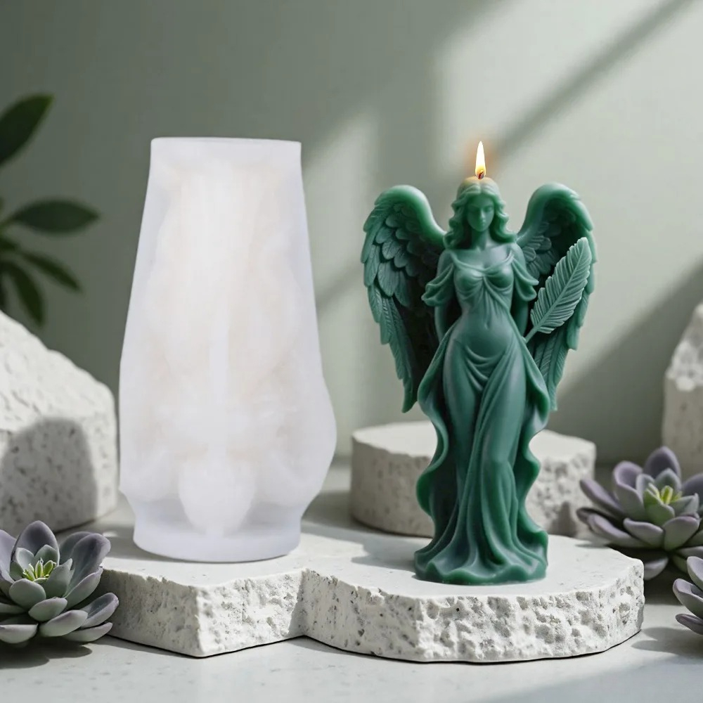 Wings Goddess Scented Silicone - Candle Supplies Shop avaliação e preço