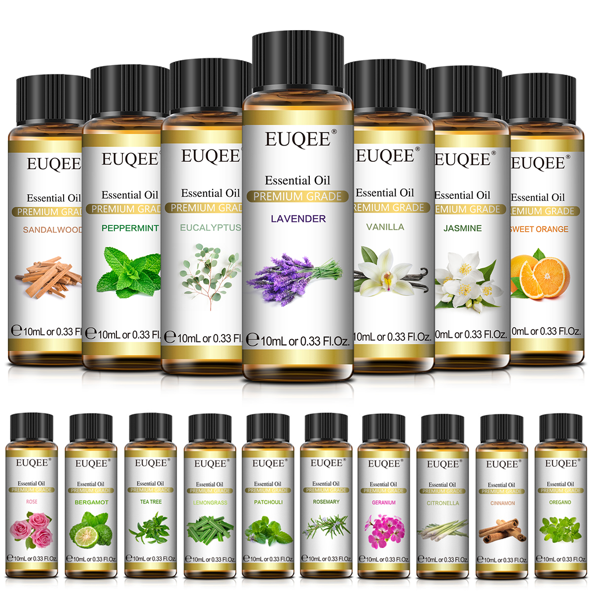 EUQEE 10ml Pure Natural Essent - Candle Making Supplies Fragrance Oils avaliação e preço