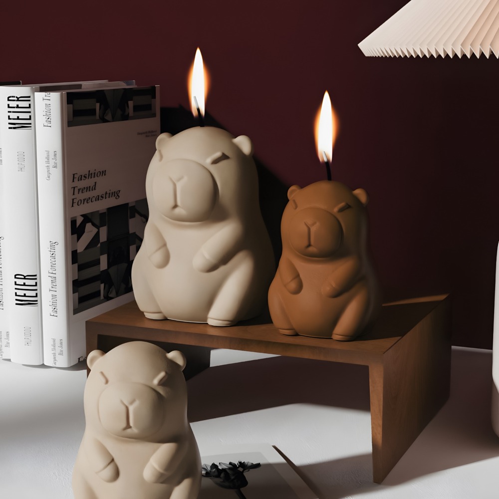 Standing Capybara Scent Candle - Candle Supplies Shop avaliação e preço