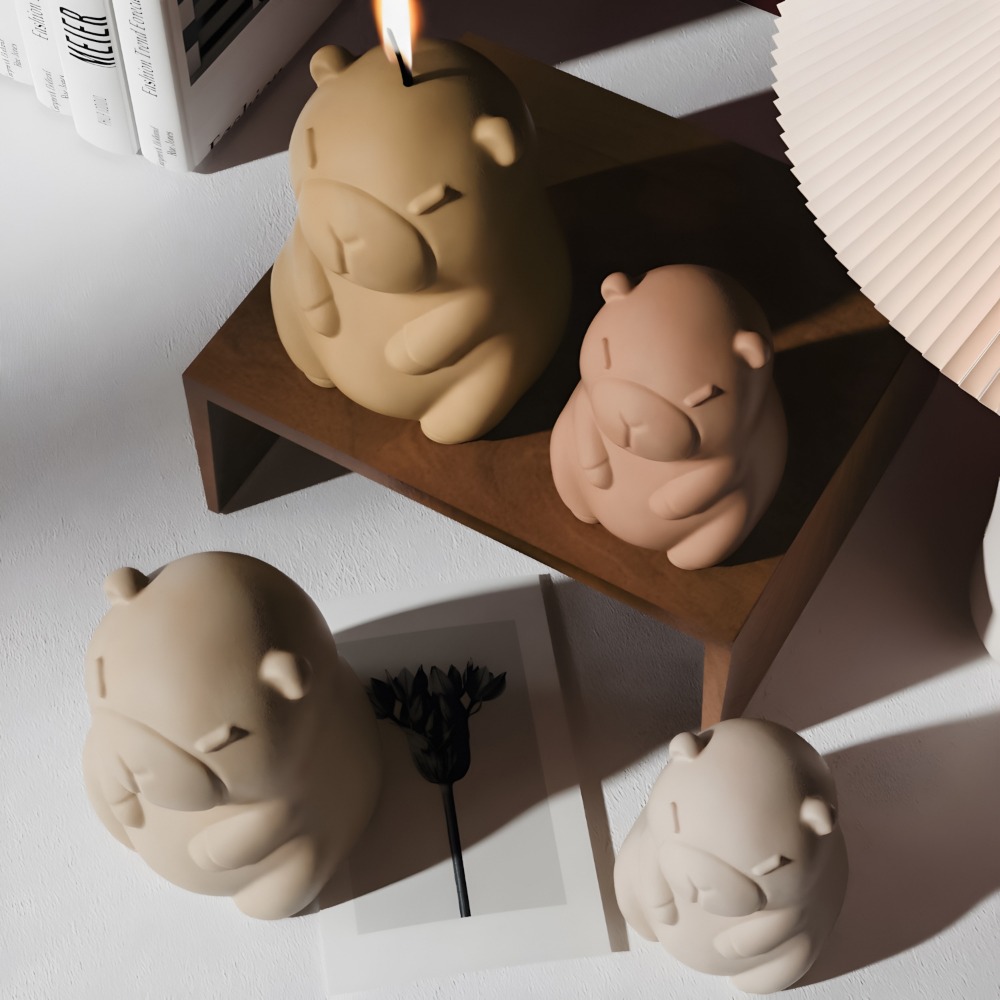 Standing Capybara Scent Candle - Candle Supplies Shop avaliação e preço