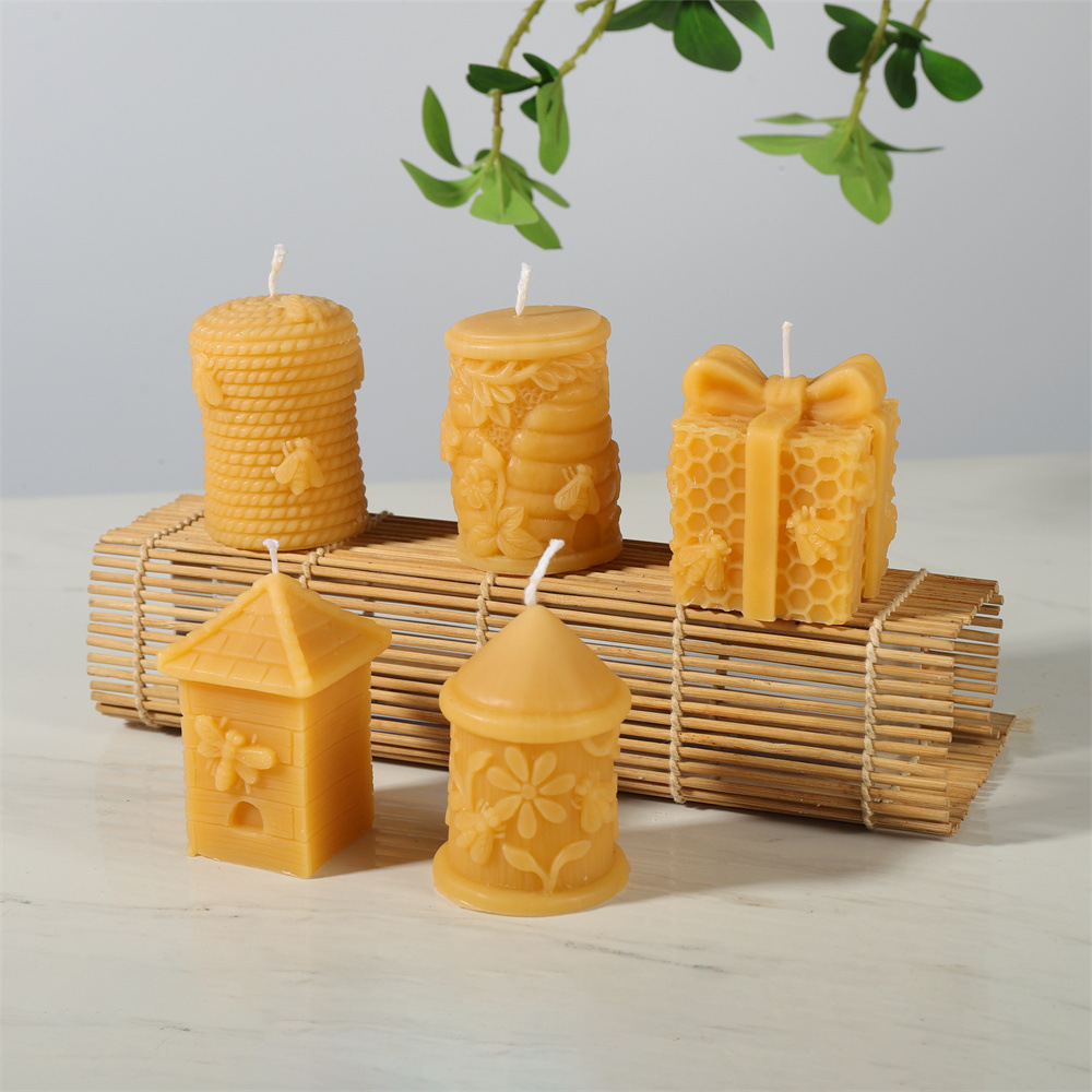 Honeycomb Bow Gift Box Silicon - Candle Supplies Beeswax avaliação e preço