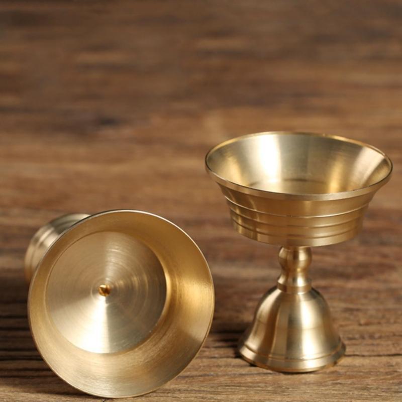 F19B Brass Oil Lamp Holder Sta - Candle Supplies Europe avaliação e preço
