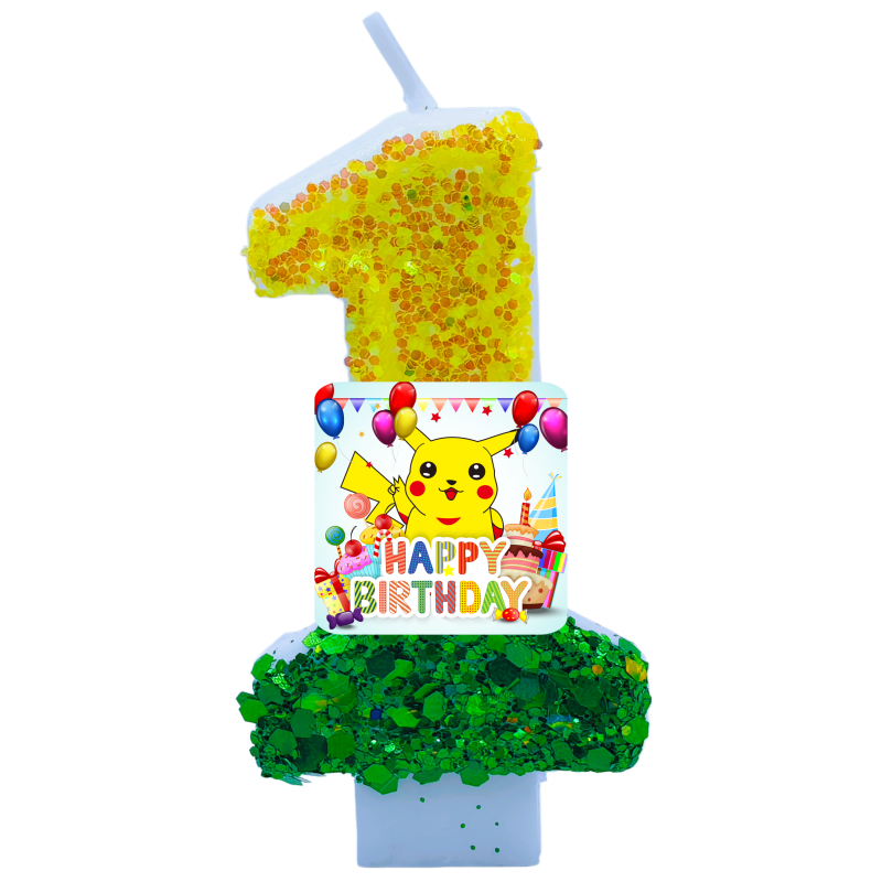 Pokemon Monster Pikachu Candle - Zebra Candle Supplies avaliação e preço