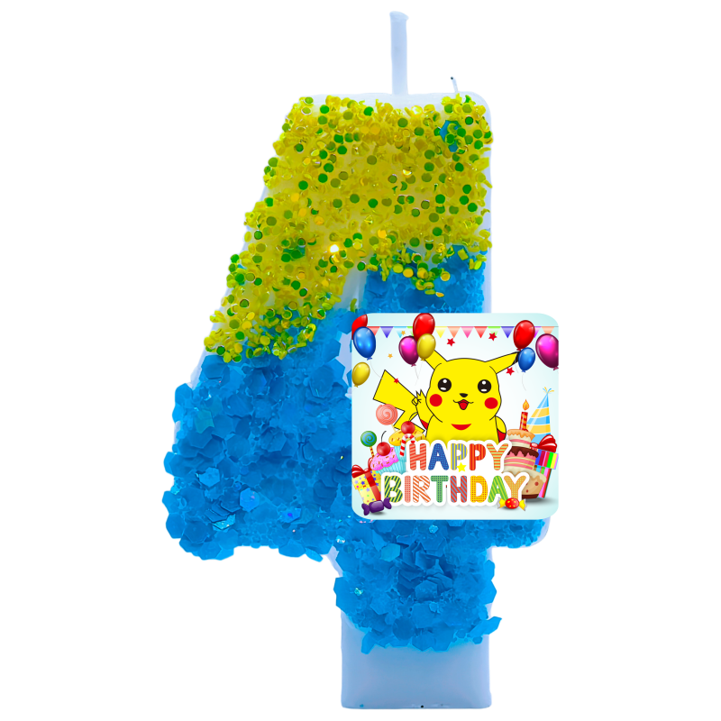 Pokemon Monster Pikachu Candle - Zebra Candle Supplies avaliação e preço