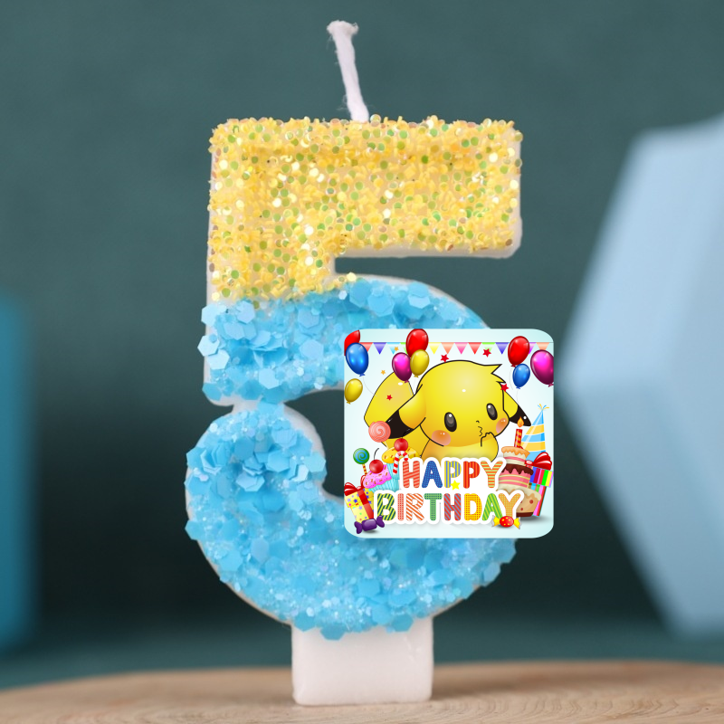 Pokemon Monster Pikachu Candle - Zebra Candle Supplies avaliação e preço