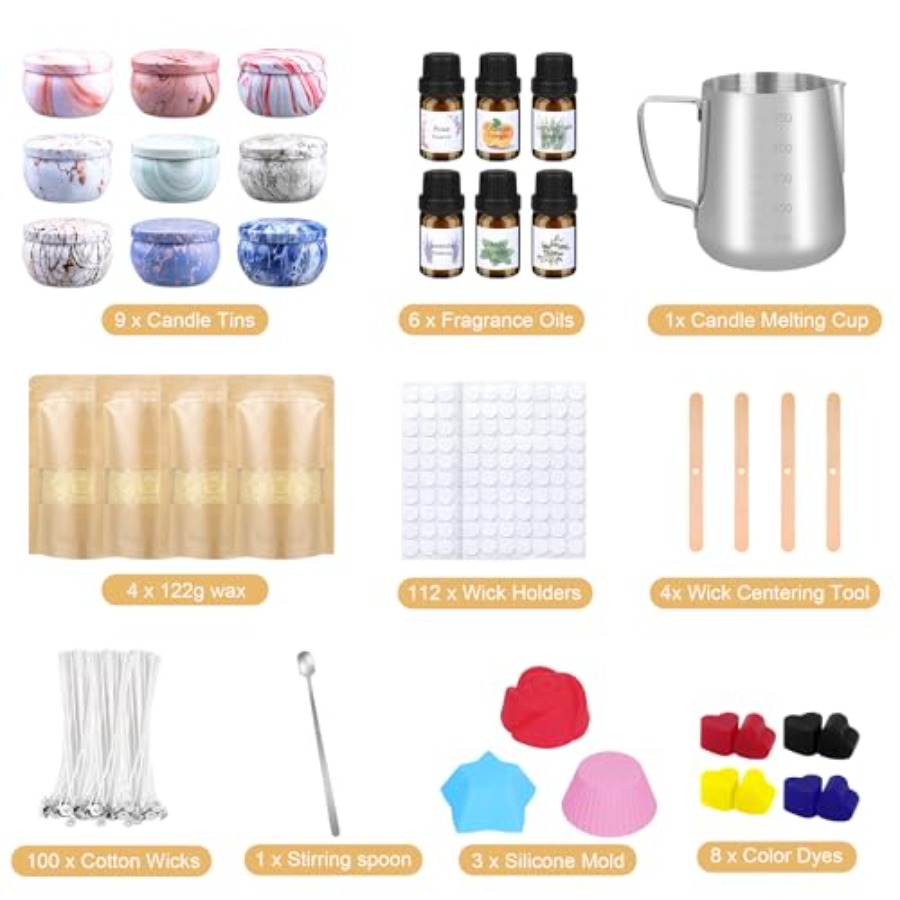 Candle Making Kits for Adults, - Candle Supplies Beeswax avaliação e preço
