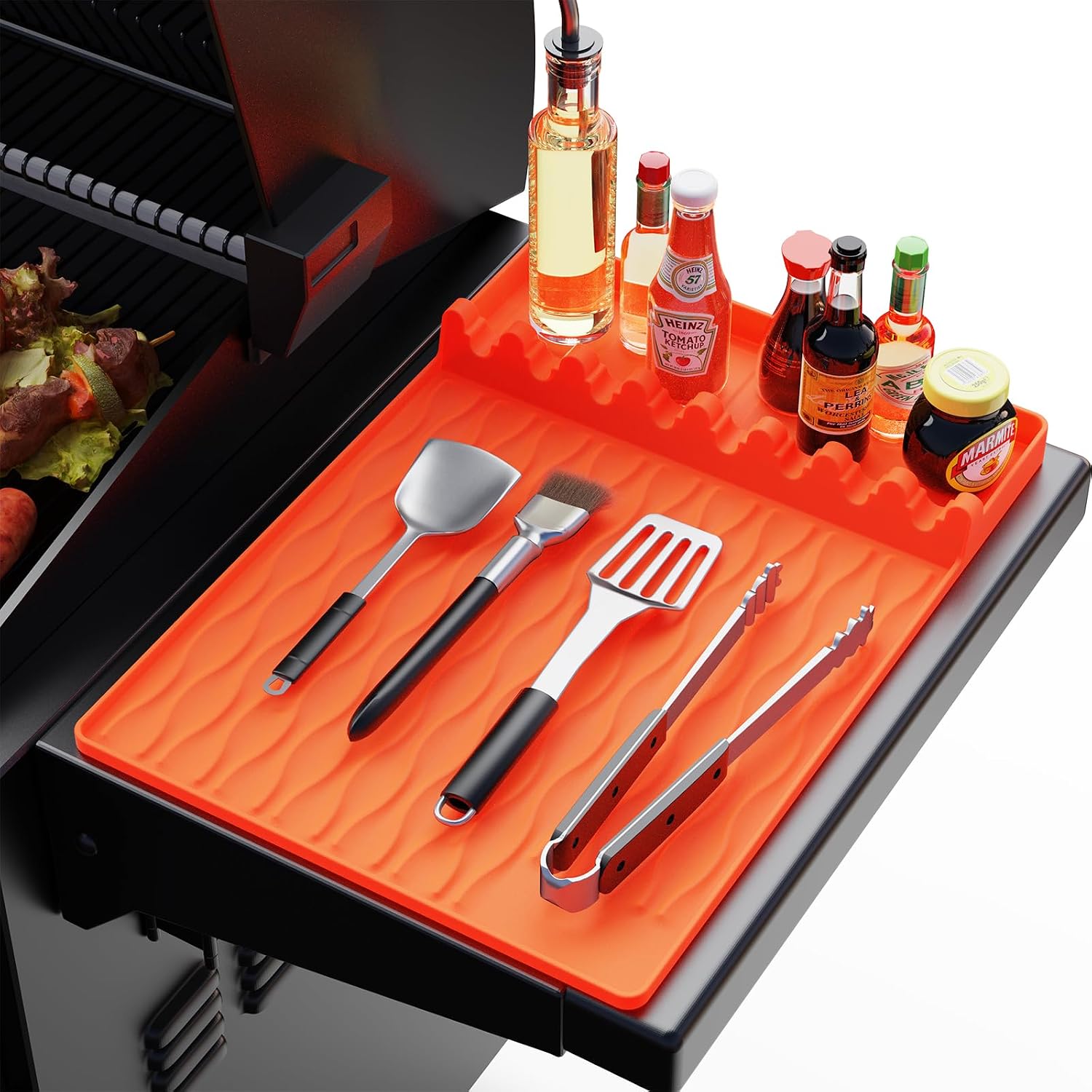 Silicone Grill Tool Mat for Bl - Heat Resistant Mat avaliação e preço