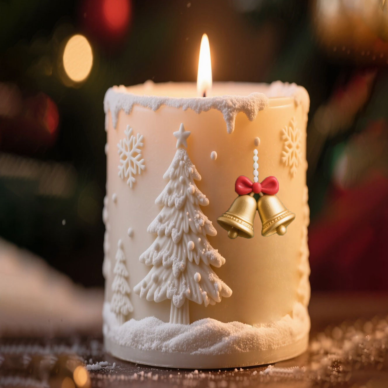 3D Relief Cylinder Christmas S - Candle Supplies Shop avaliação e preço