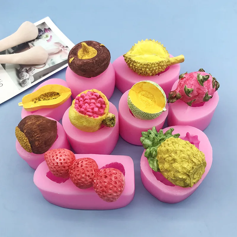 DIY 3d Fruit Series Silicone M - Candle Supplies Shop avaliação e preço