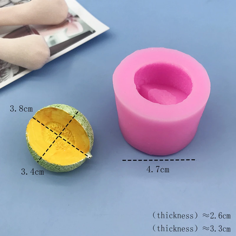 DIY 3d Fruit Series Silicone M - Candle Supplies Shop avaliação e preço