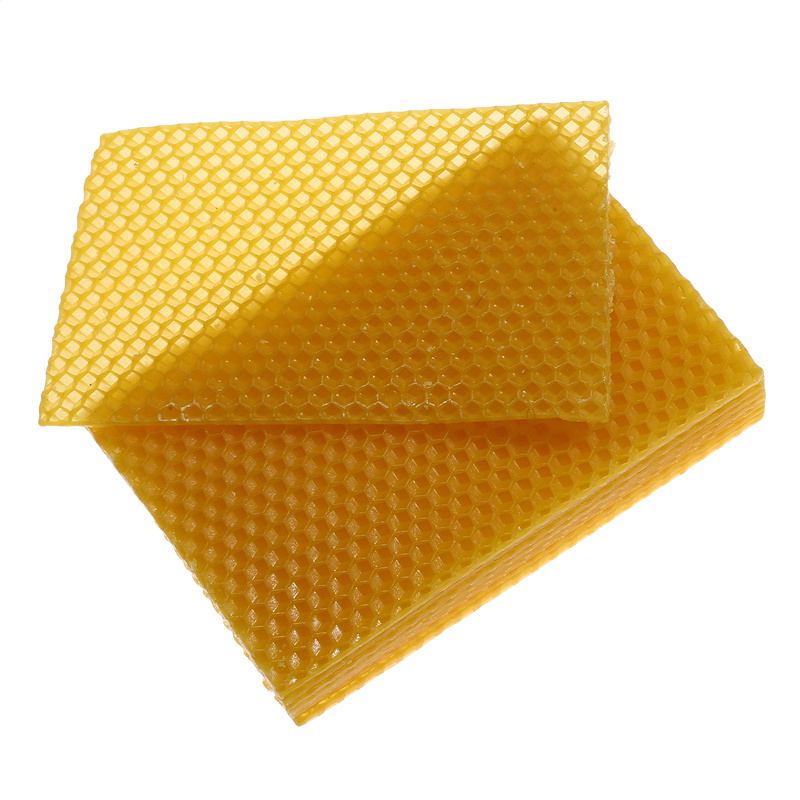 10Pcs Natural Beeswax Sheets H - Candle Supplies Beeswax avaliação e preço