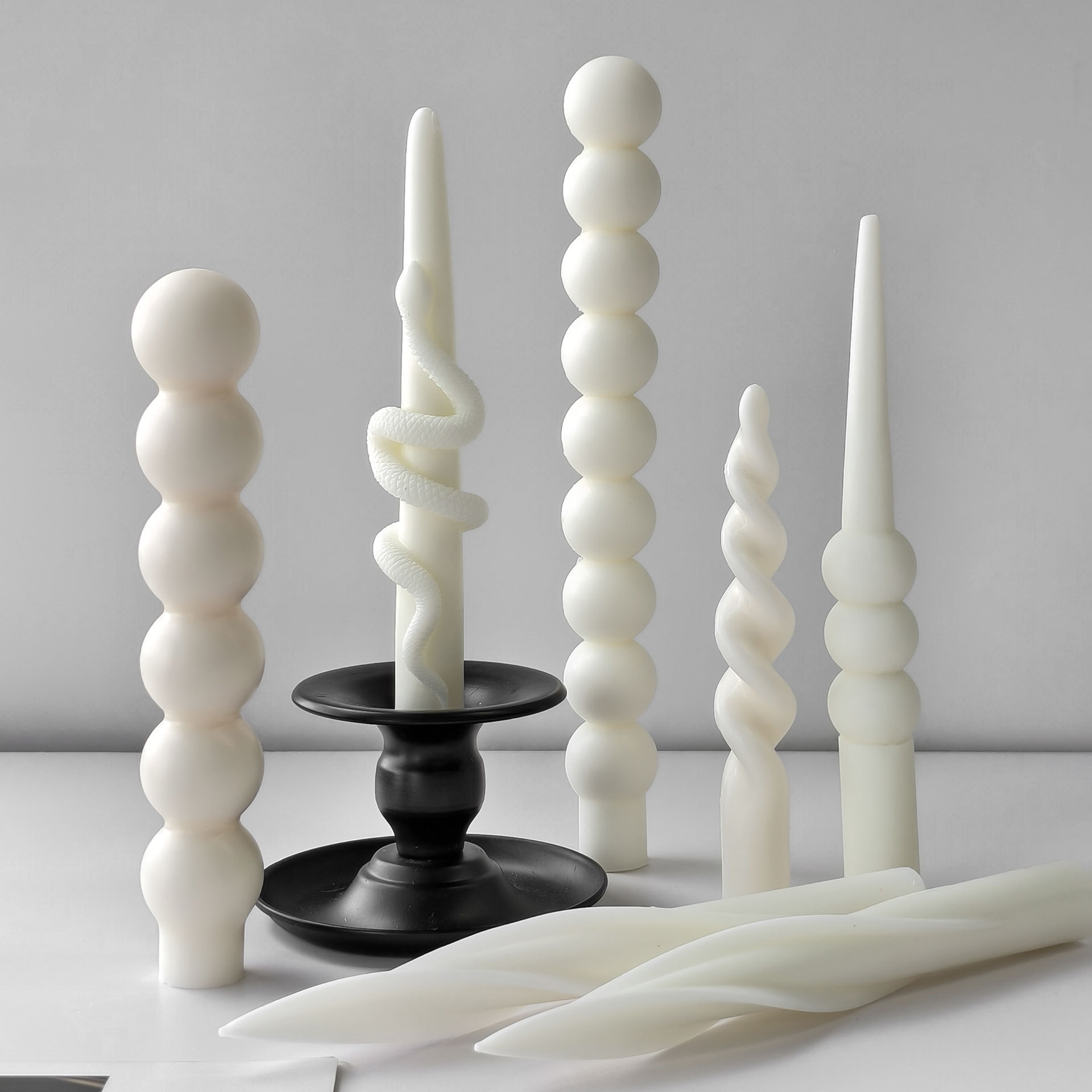 Geometric Long Rod Candle Mold - Candle Supplies Shop avaliação e preço
