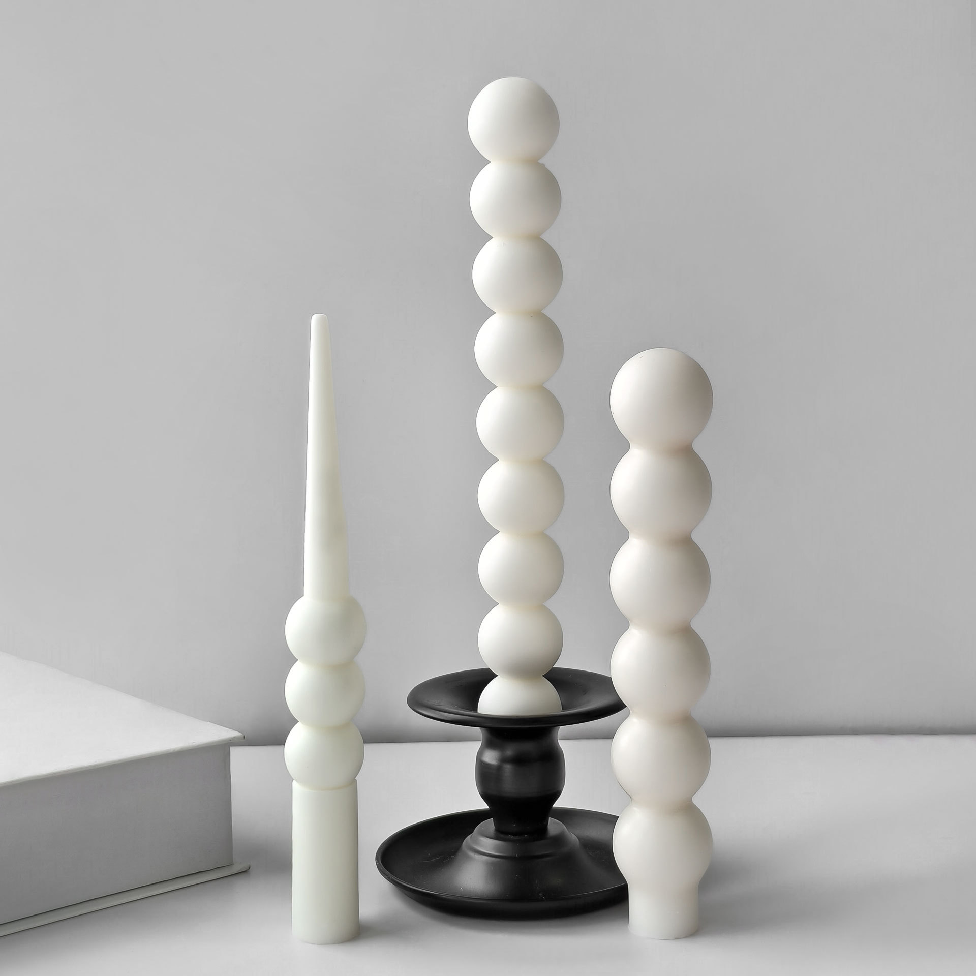 Geometric Long Rod Candle Mold - Candle Supplies Shop avaliação e preço
