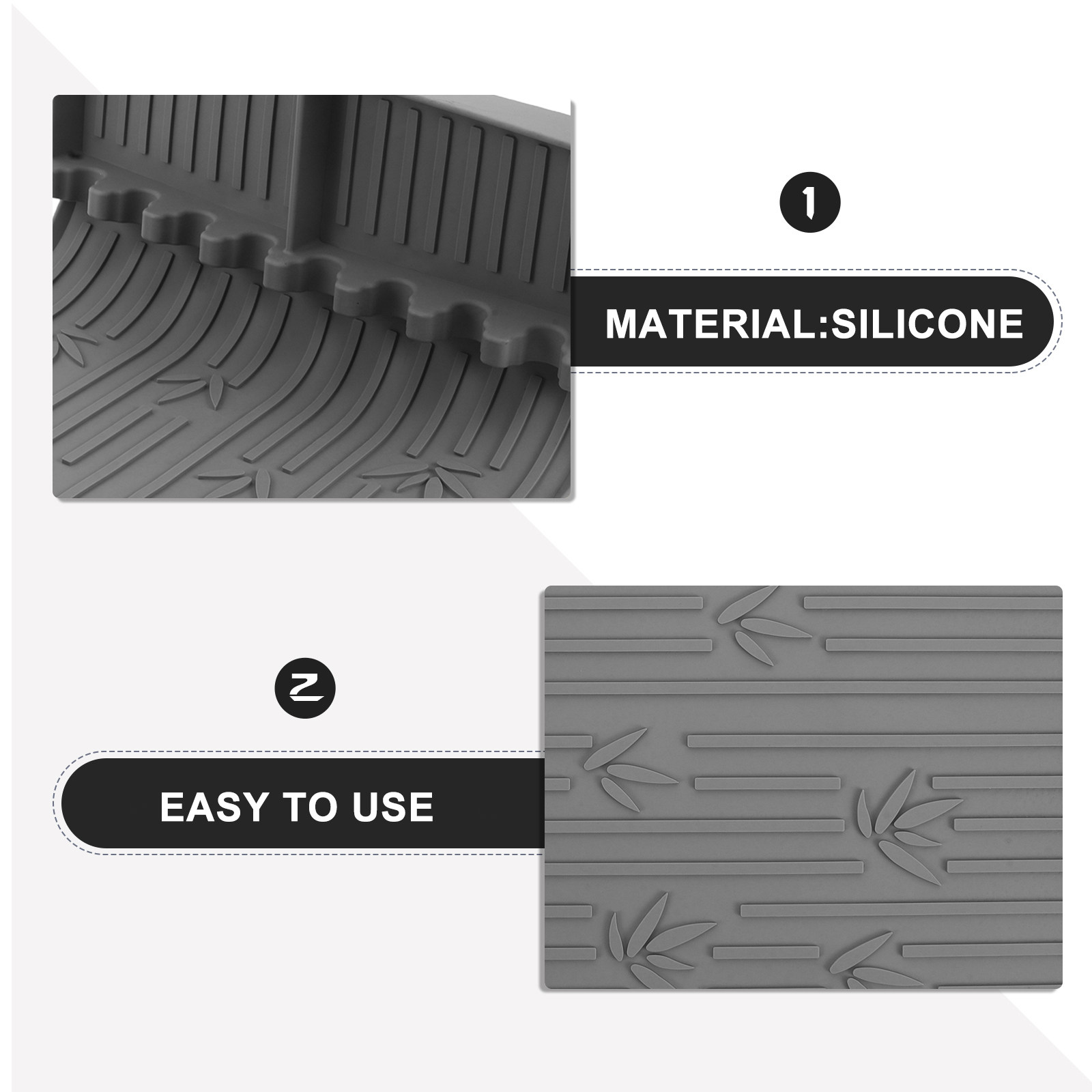Silicone Bbq Grill Mat Heat Re - Heat Resistant Mat avaliação e preço