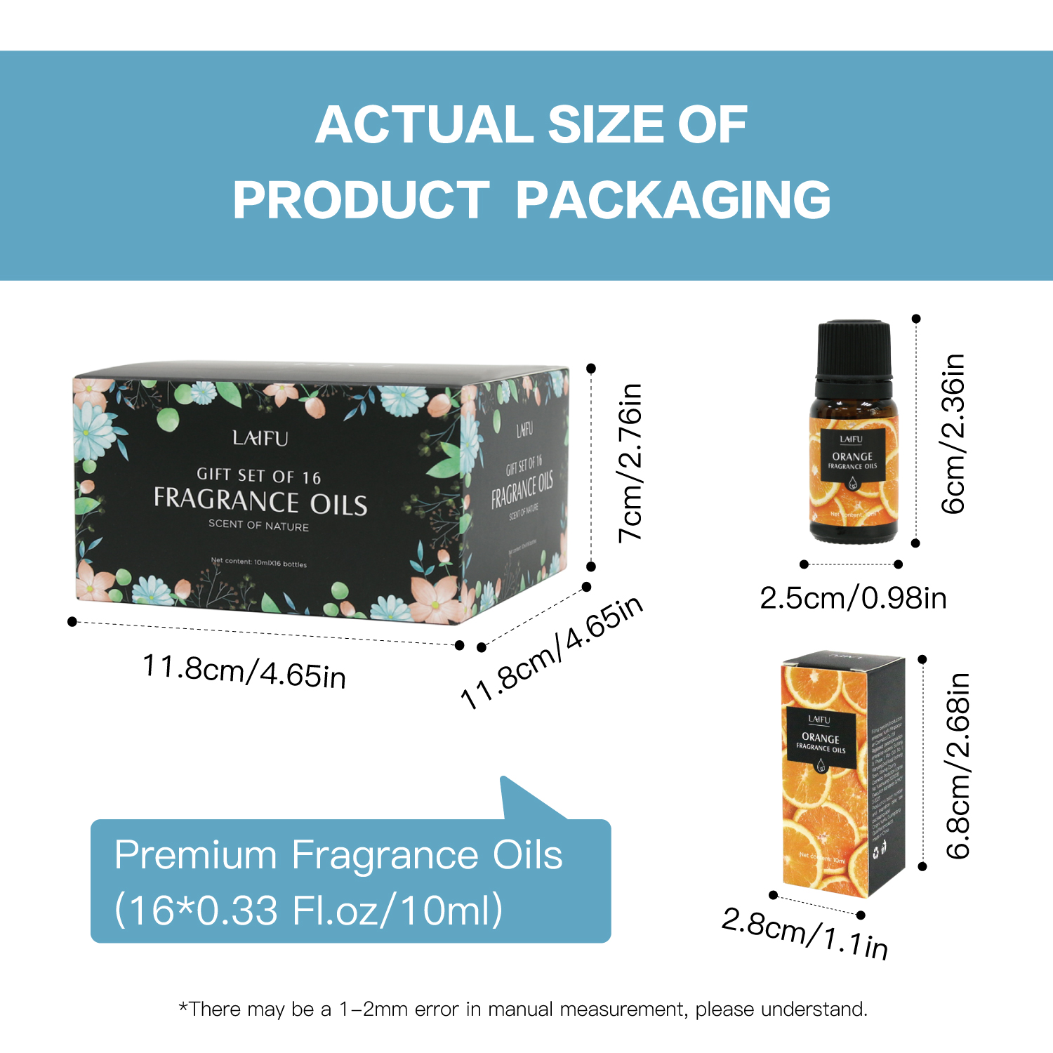 16x10ml Essential Oils Set for - Candle Making Supplies Kit avaliação e preço