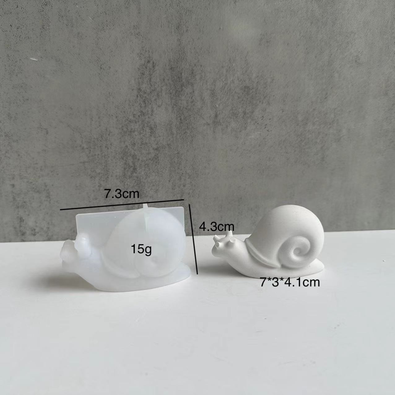 Snail Animal Silicone Mold DIY - Candle Supplies Shop avaliação e preço