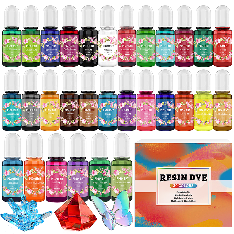 DIY Epoxy Resin Pigment Kit Ca - Candle Making Supplies Kit avaliação e preço