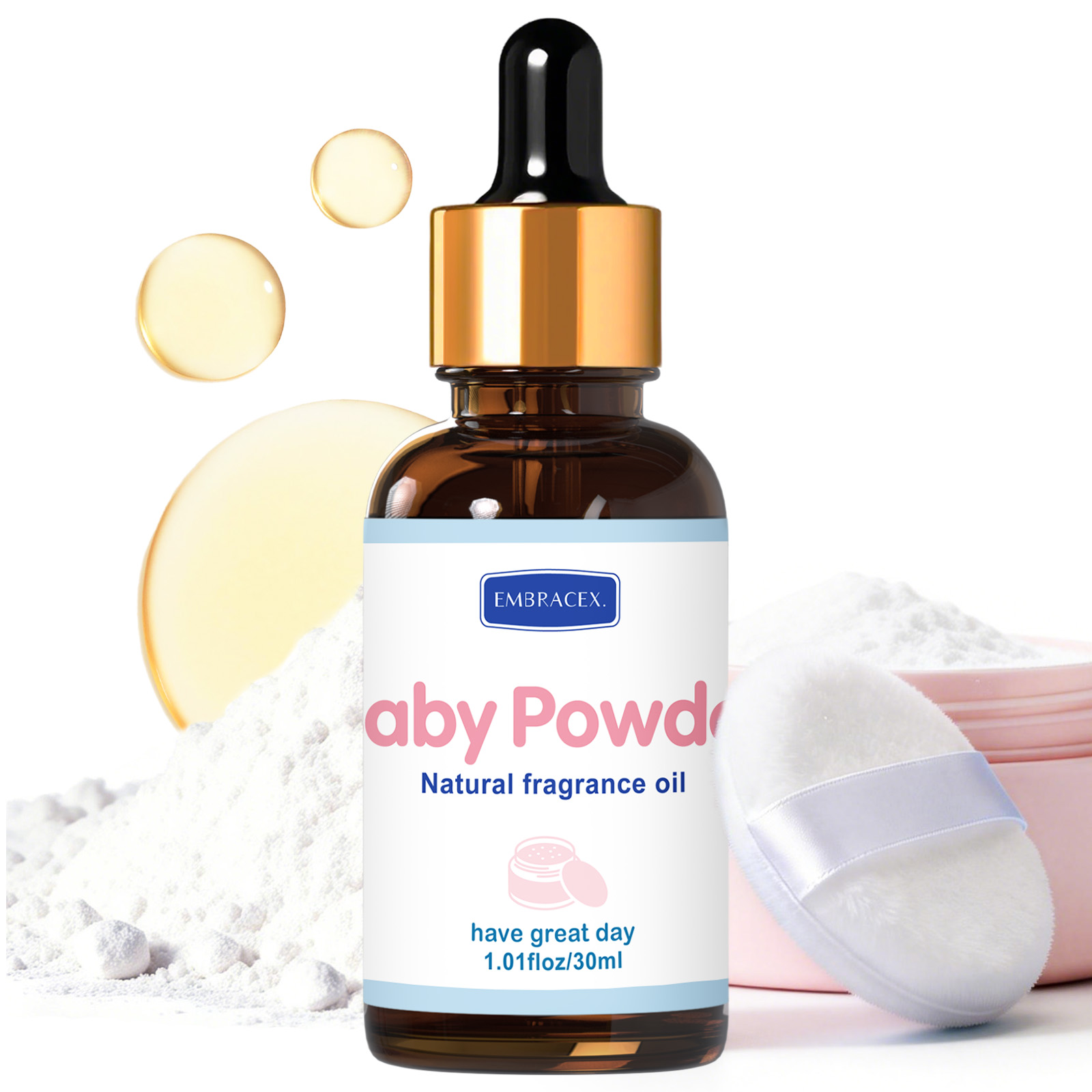 30ml Baby Powder Essential Oil - Candle Fragrance Supplies avaliação e preço