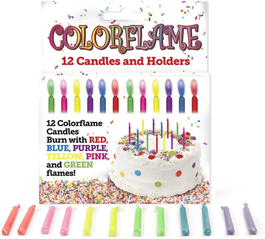 Multicolor Happy Birthday Cand - Candle Supplies Beeswax avaliação e preço