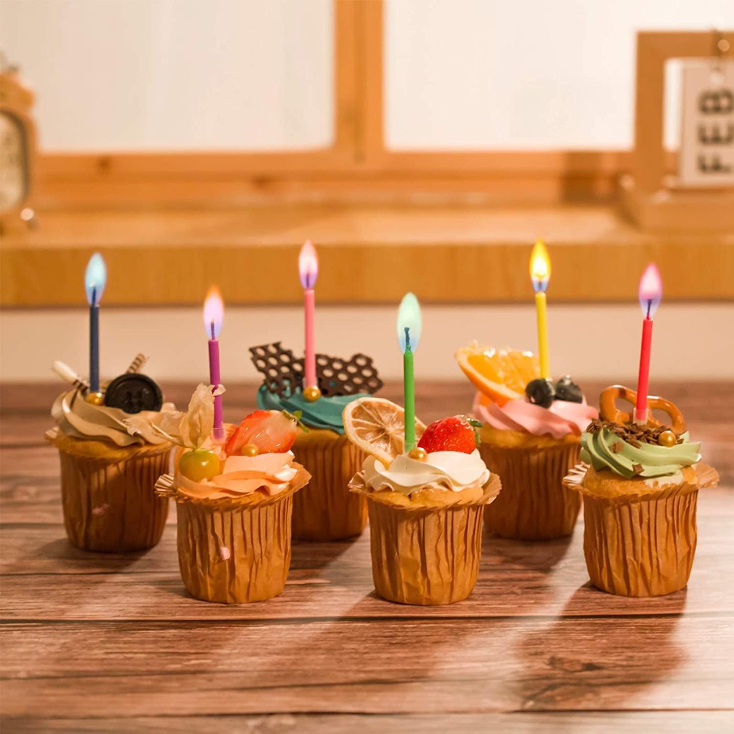 Multicolor Happy Birthday Cand - Candle Supplies Beeswax avaliação e preço