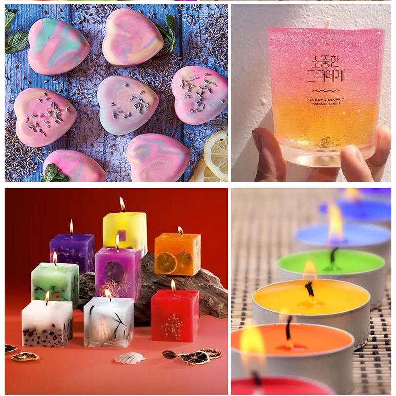 20 Colors 10ml Candle Wax Pigm - Candle Supplies Beeswax avaliação e preço