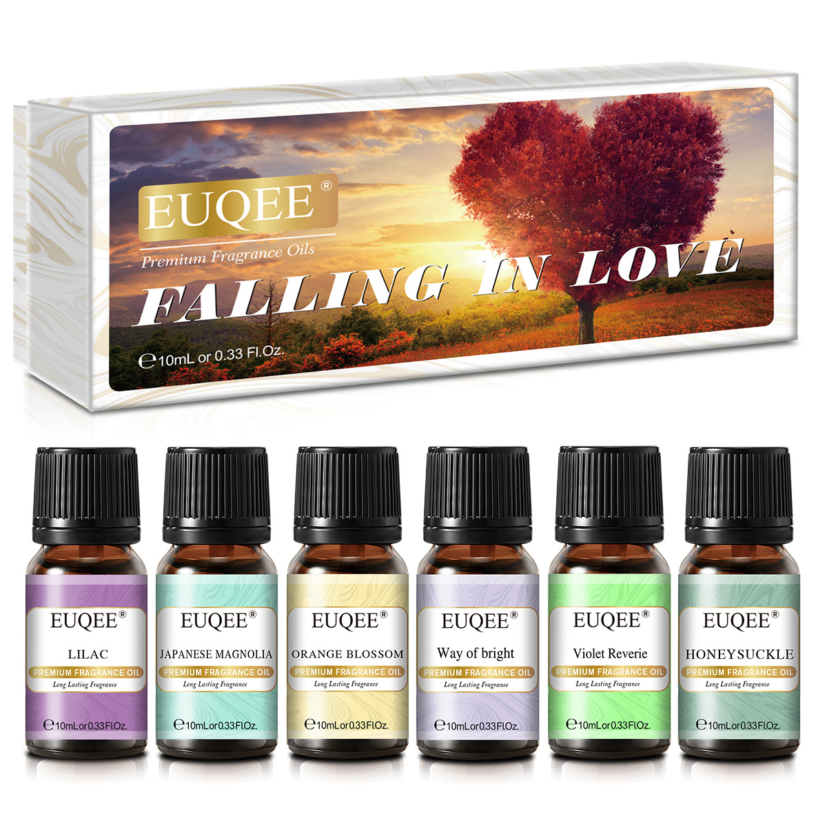 EUQEE 6pcs Fragrance Oils Set  - Candle Making Supplies Fragrance Oils avaliação e preço