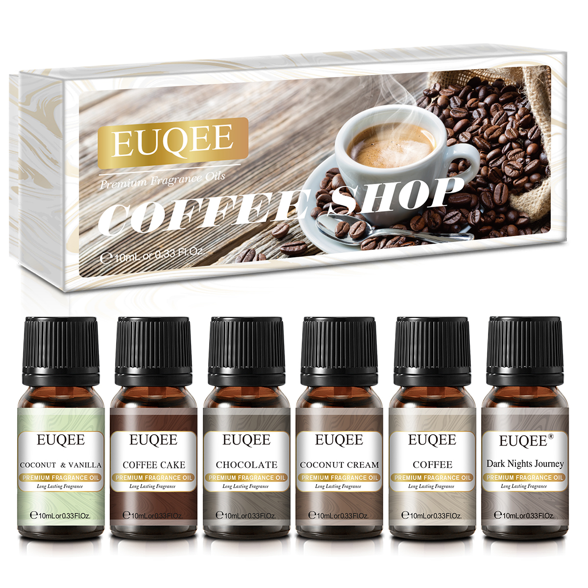 EUQEE 6pcs Fragrance Oils Set  - Candle Making Supplies Fragrance Oils avaliação e preço