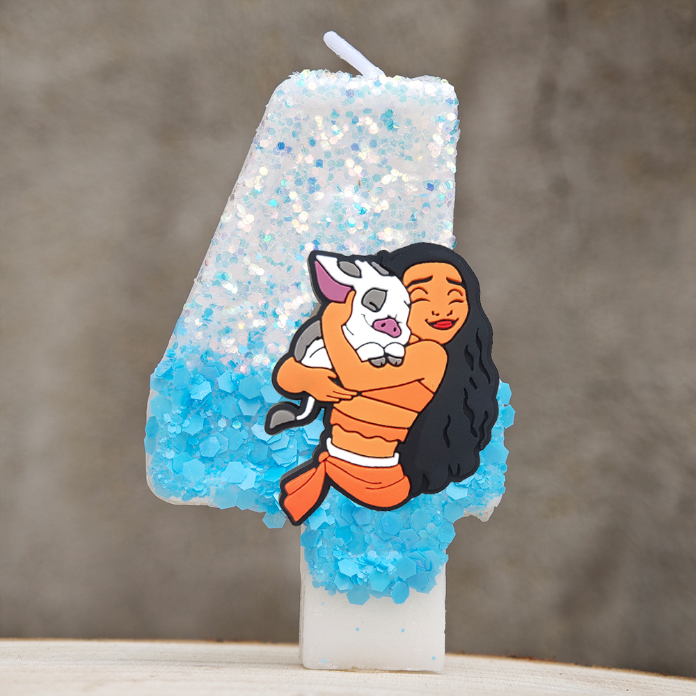 Cute Ocean Adventures Moana Ca - Zebra Candle Supplies avaliação e preço