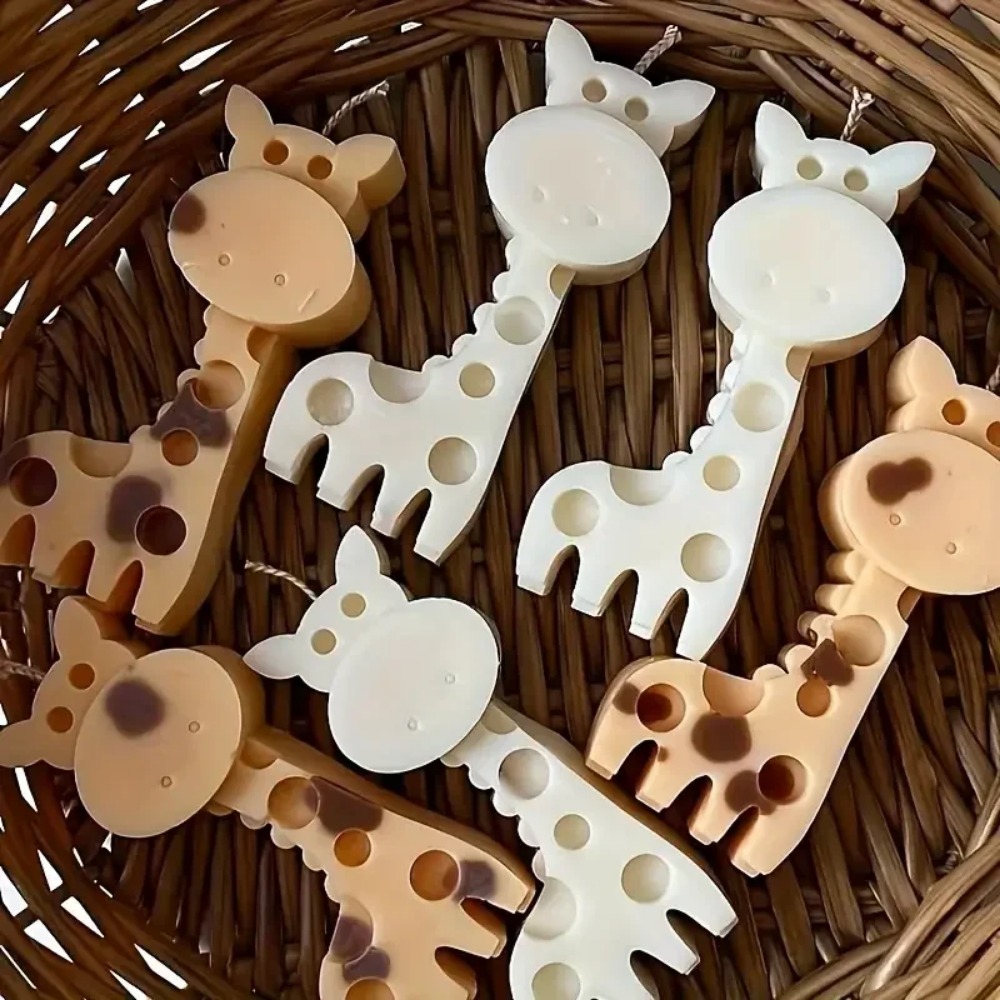 Lion and Giraffe Silicone Mold - Candle Fragrance Supplies avaliação e preço