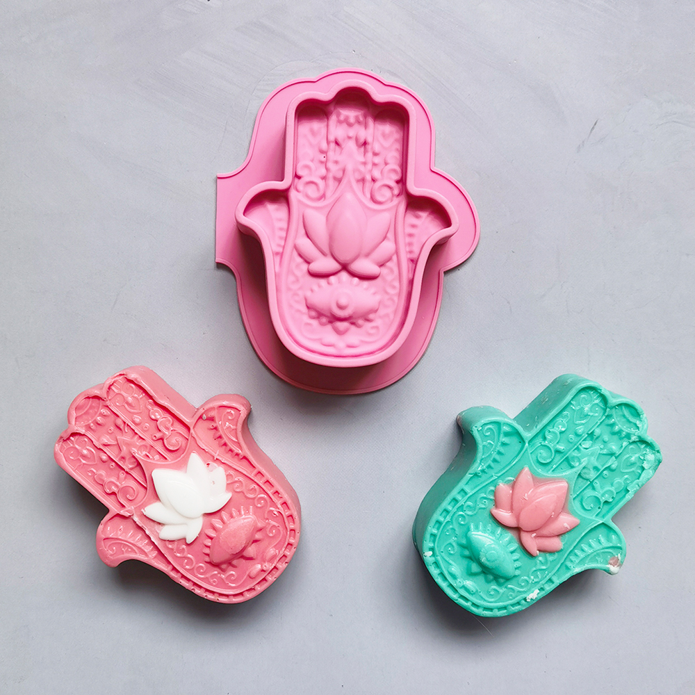 2/4pcs Silicone Soap Molds DIY - Candle Supplies Shop avaliação e preço
