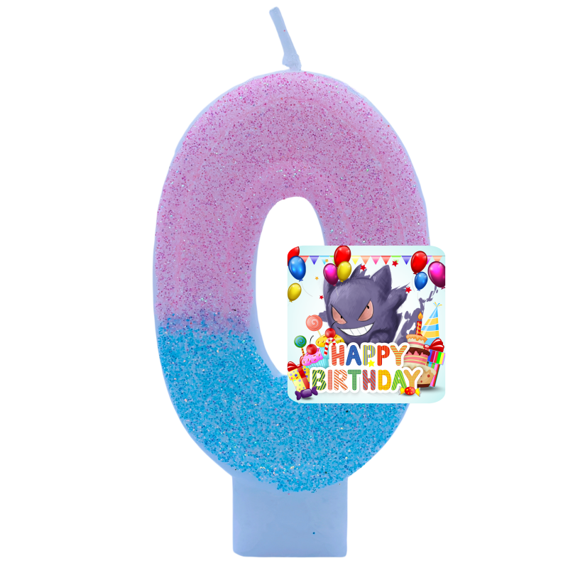 Pokemon Gengar Candles Themed  - Zebra Candle Supplies avaliação e preço