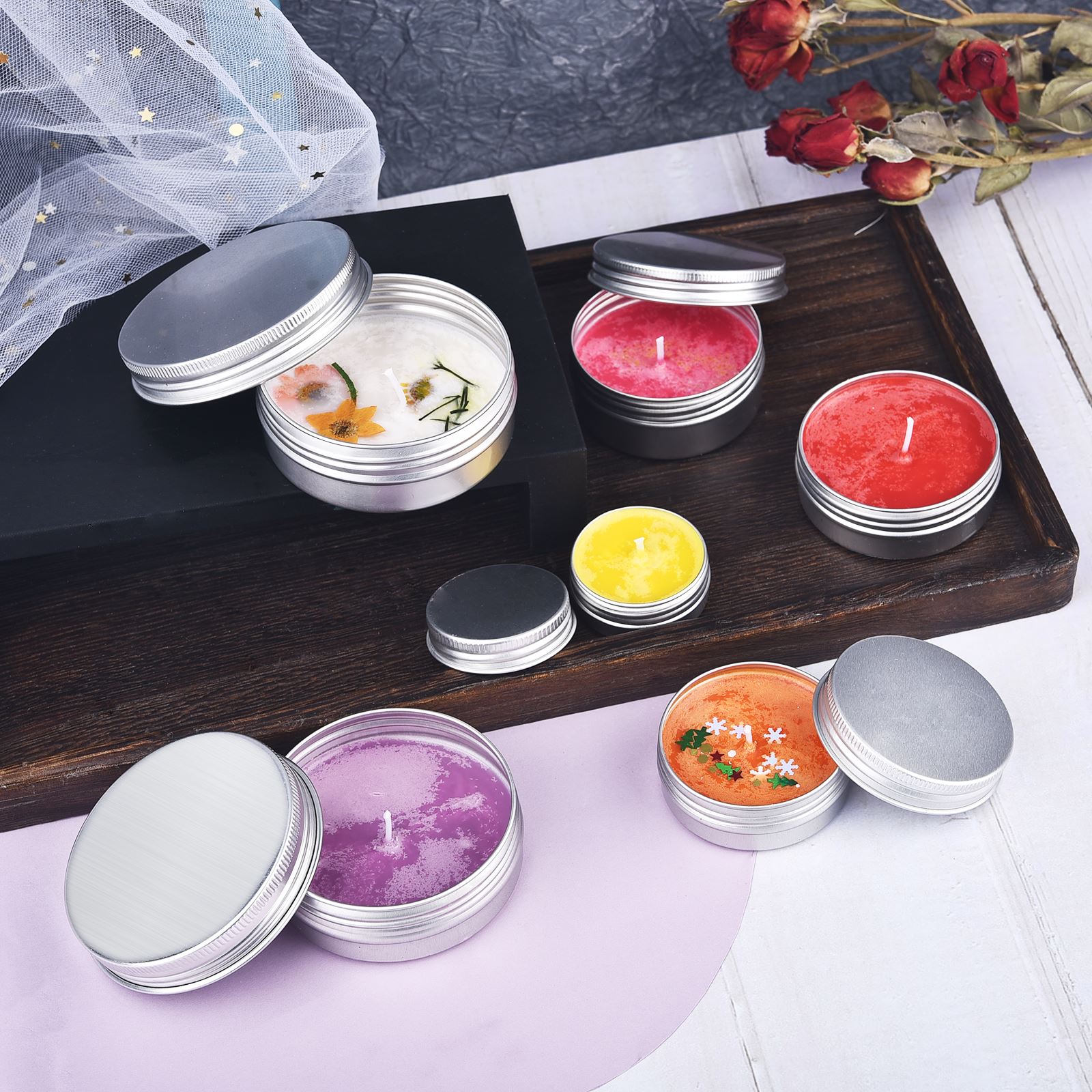 2g Dye Colors Of Wax Candle Wa - Candle Making Supplies Kit avaliação e preço