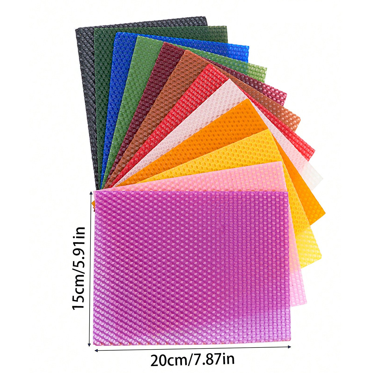 6 Pcs /15*20cm Beeswax Candle  - Candle Supplies Beeswax avaliação e preço