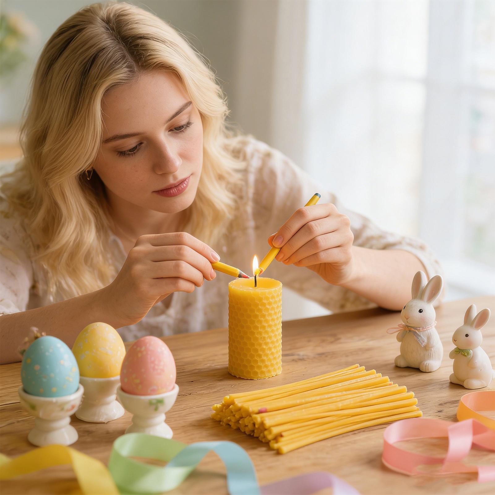 Egg Decorating Beeswax Sticks  - Candle Supplies Beeswax avaliação e preço