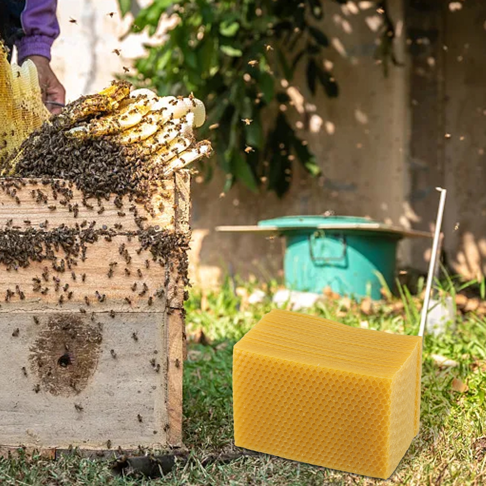 Beeswax Sheets for Beehive Fou - Candle Supplies Beeswax avaliação e preço