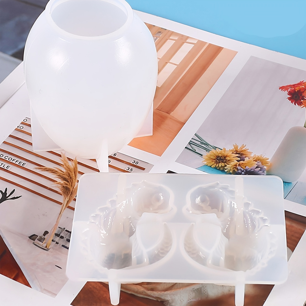 Silicone Dragon Egg Molds, 2-P - Candle Making Supplies Kit avaliação e preço